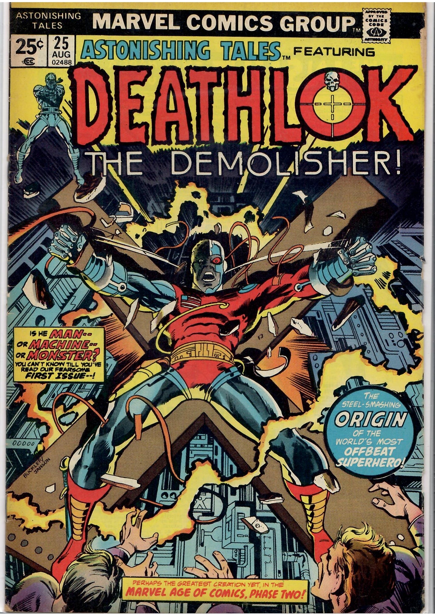 Deathlock the Demolisher (1974) full run (x14) + extra Very Good