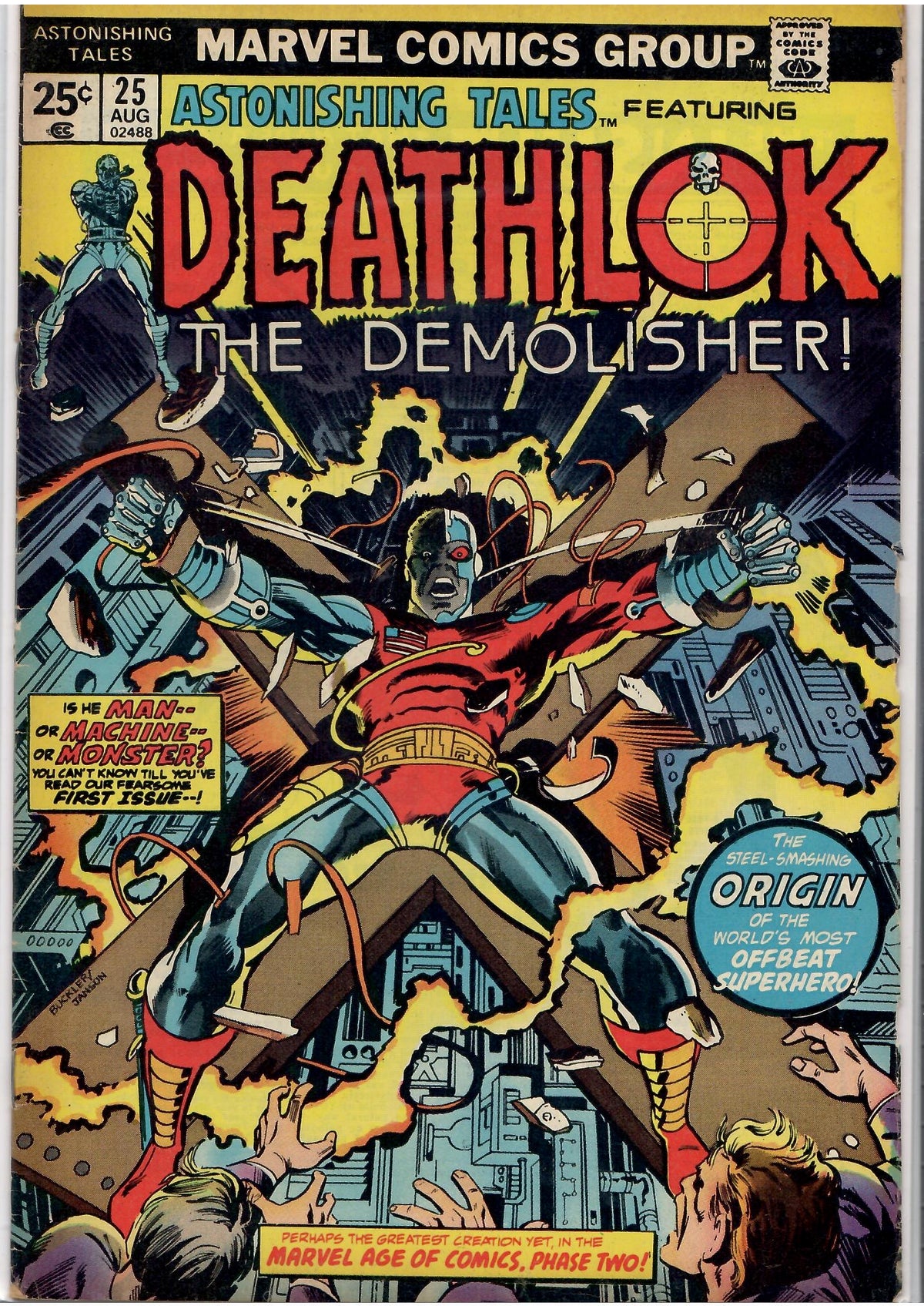 Deathlok the Demolisher (1974) full run (x14) + extra Very Good FC