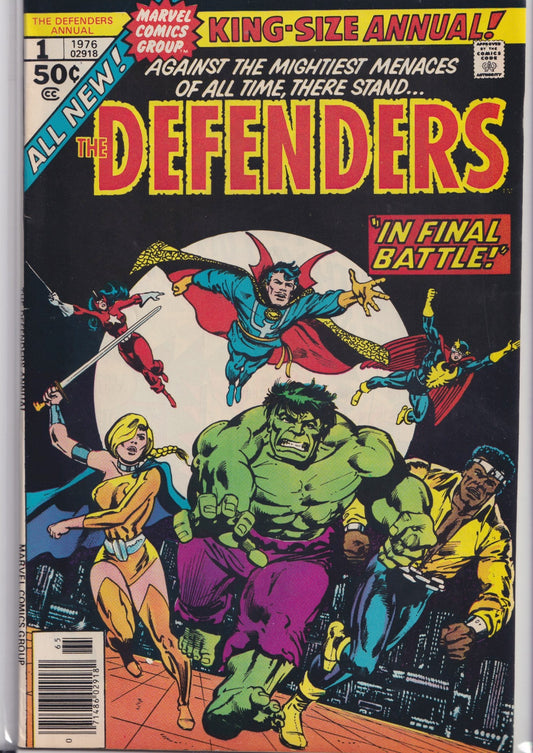 Defenders Annual  #1 (1976) very Fine