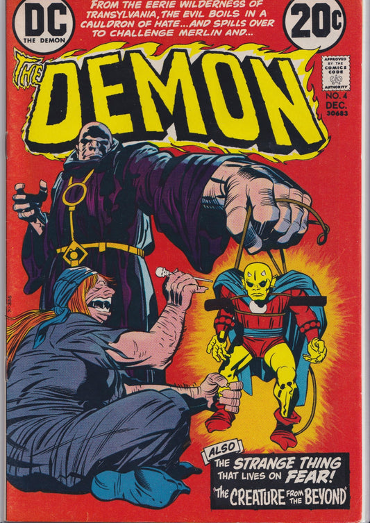 Demon #4 (1972)  Kirby very Fine
