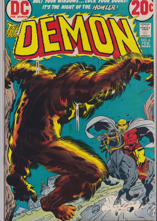Demon #6 (1973)  Kirby very Fine
