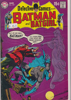 Detective Comics #397 (1970) Adams Art, Kane Batgirl Fine+