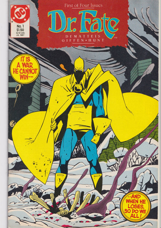 Doctor Fate #1-4 (1987) Full set  Giffen art Very Fine