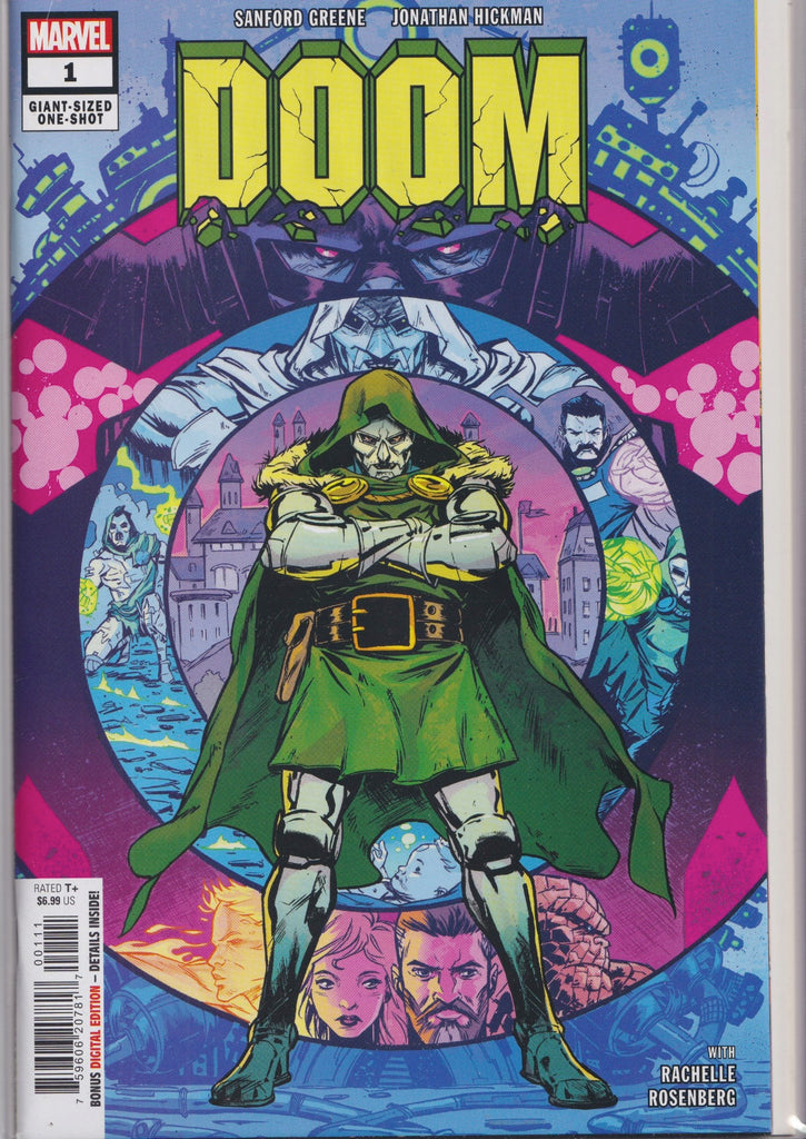 Doom #1 (2024) MF DOOM Cover  Doctor Doom Very Fine-