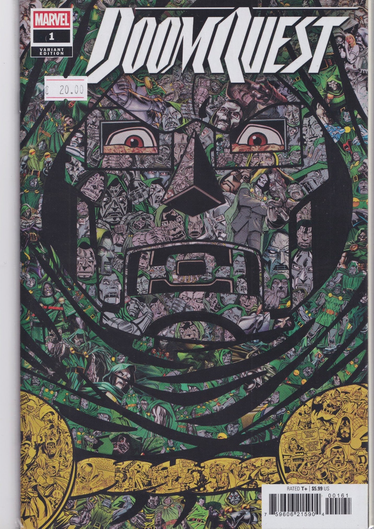 Doomquest #1 (2026) Doom Mr Garcin variant NM