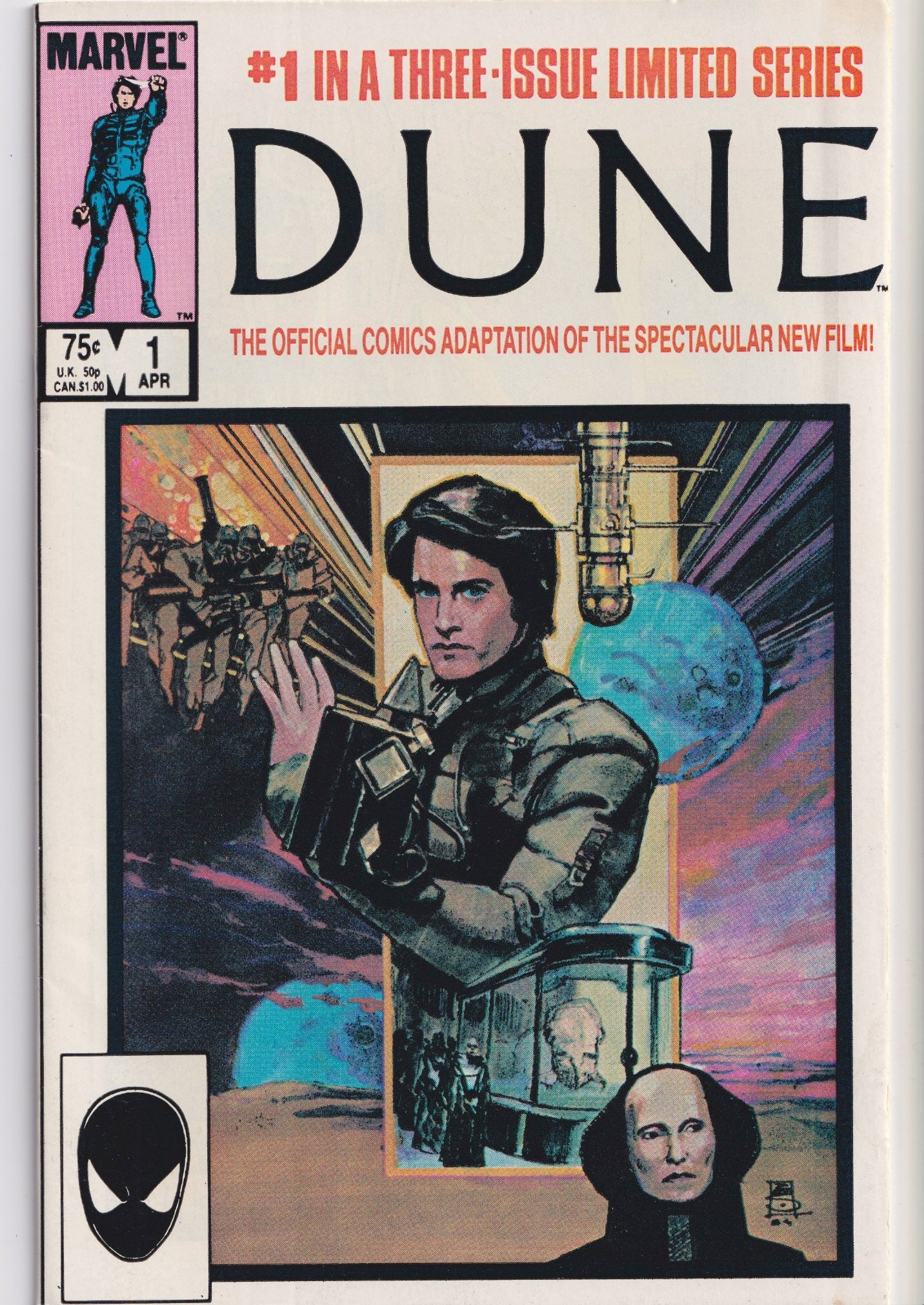 Dune #1-3 (1985) Full set classic Sienkiewicz art Very Fine