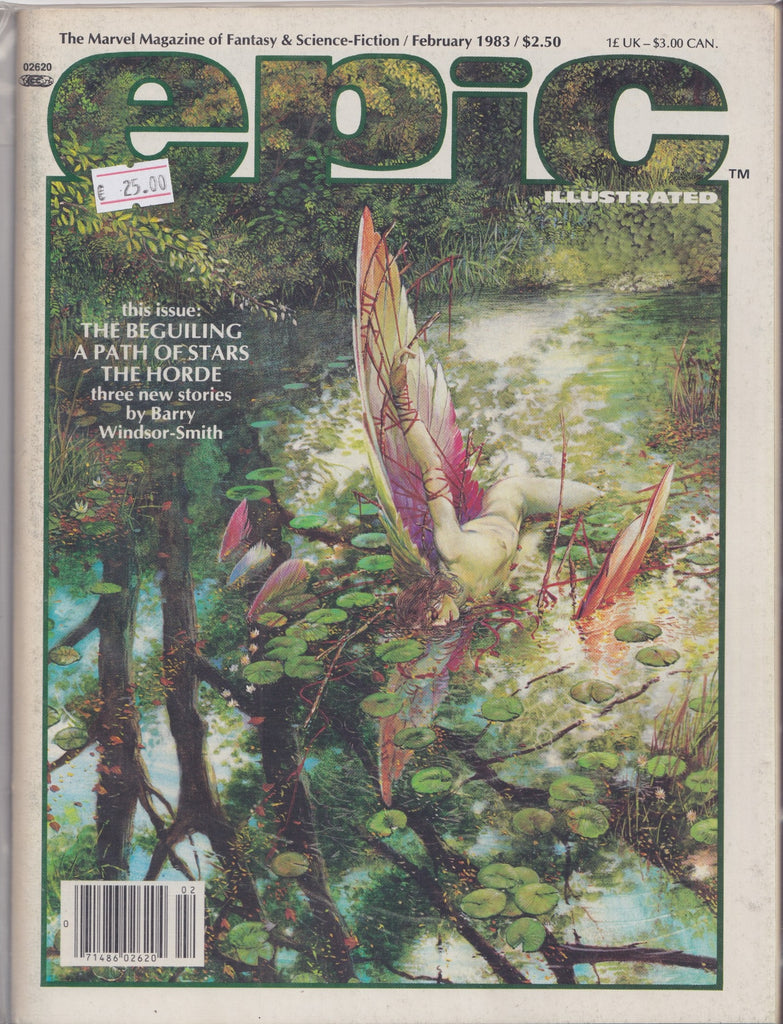 Epic Illustrated #16 (1983) Scifi Fantasy Marvel magazine Barry Smith  Fine