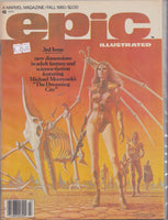 Epic Illustrated #3 (1980) Scifi Fantasy Marvel magazine Starlin Fine