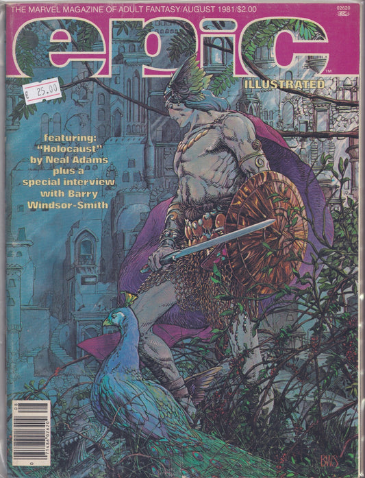 Epic Illustrated #7 (1981) Scifi Fantasy Marvel magazine Starlin, Adams Fine