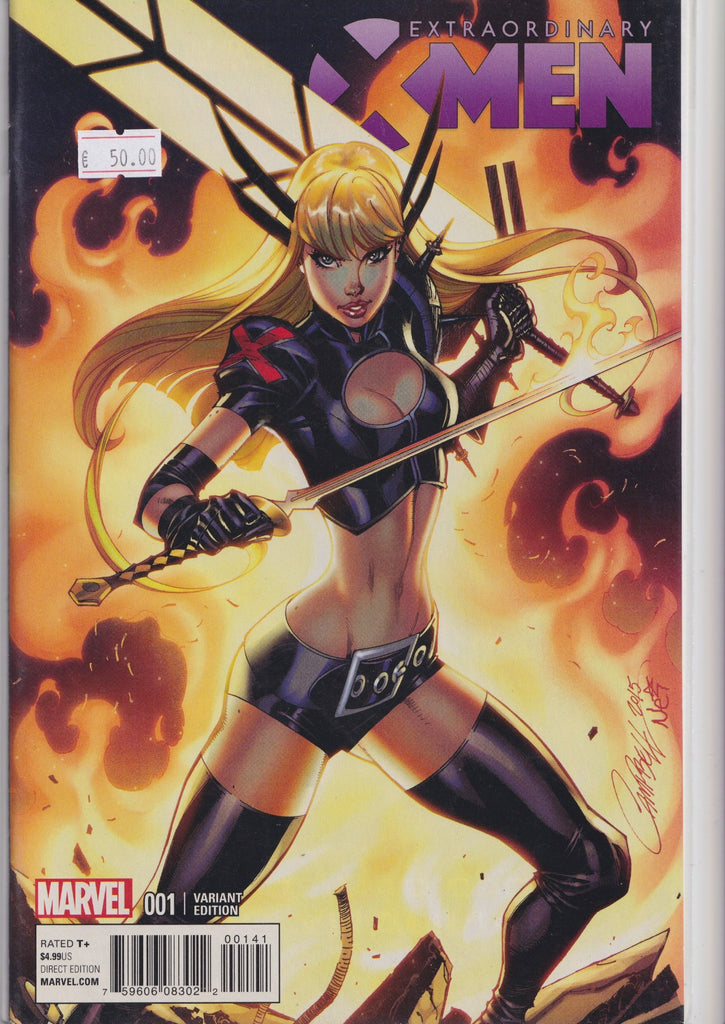 Extraordinary X-Men #1 (2016) 1 for 25 Magik . Scott Campbell variant