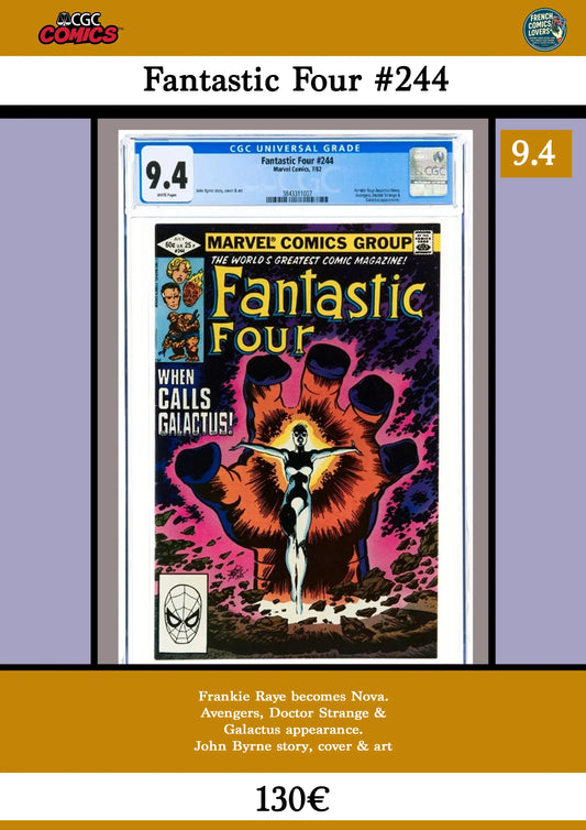 Fantastic Four 244 - French Comics Lovers