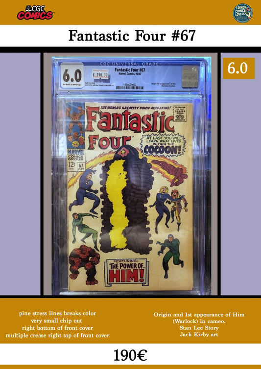 Fantastic Four #67 - French Comics Lovers