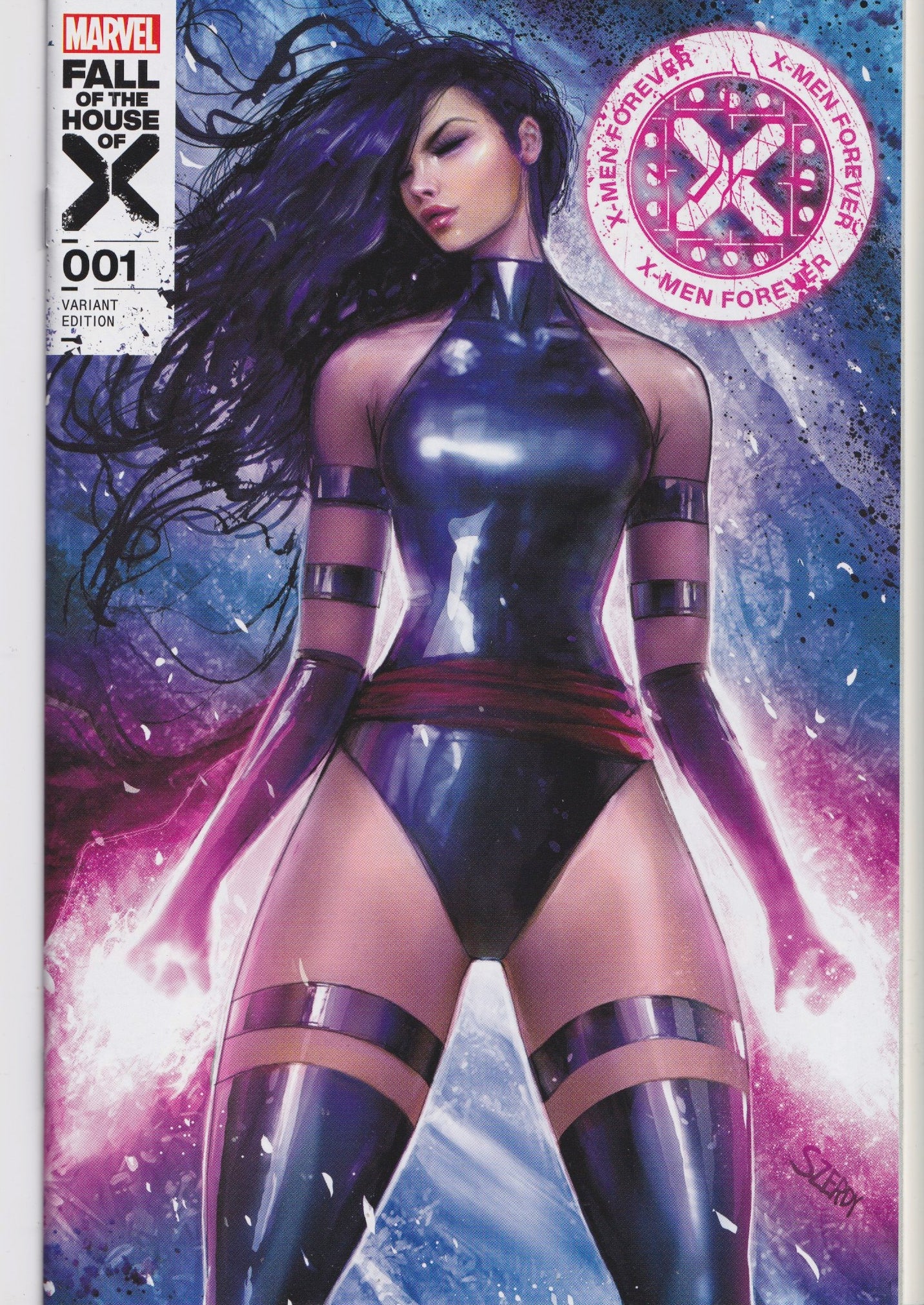Fall of House of X #1 (2024) 616 Comics exclusive Psylocke NM