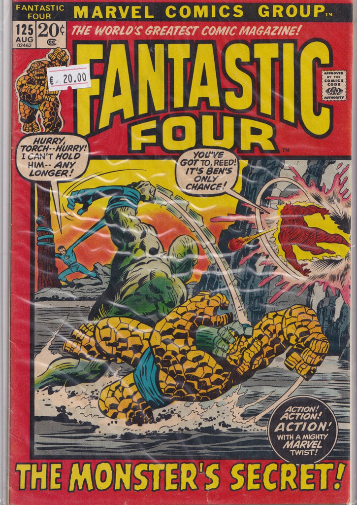 Fantastic Four #125 (1972) Fine+