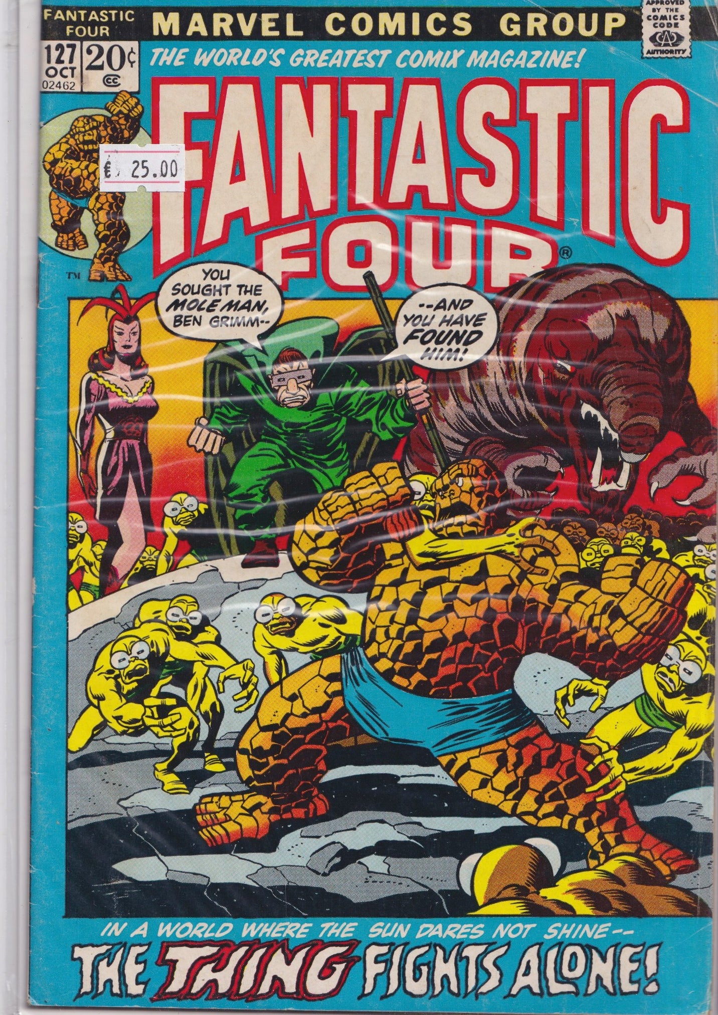 Fantastic Four #127 (1972)  Fine+