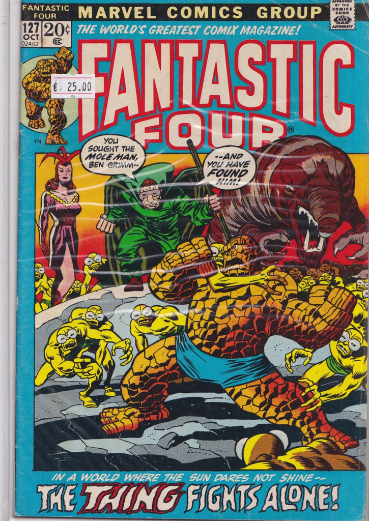 Fantastic Four #127 (1972)  Fine+