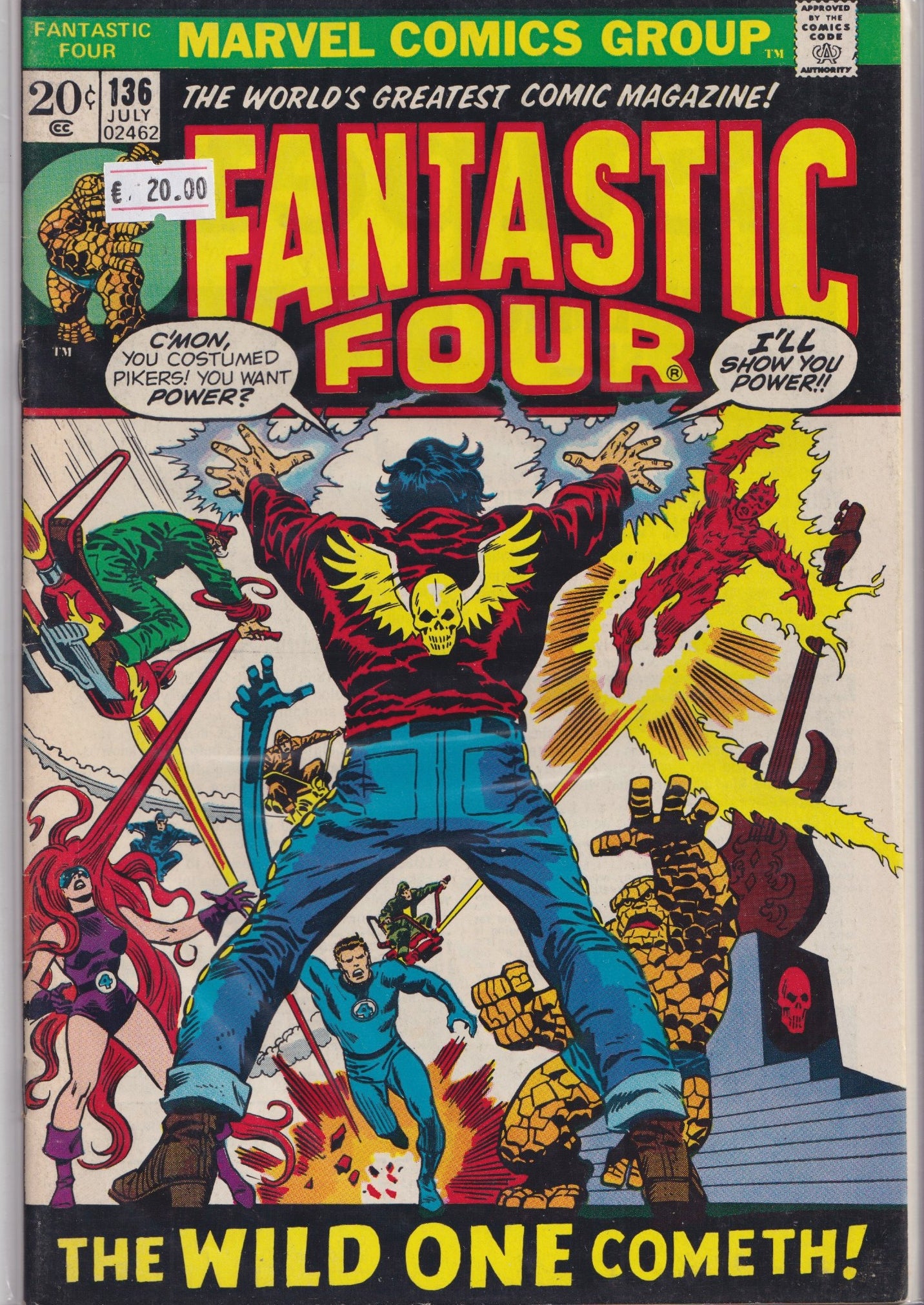 Fantastic Four #136 (1973) Fine+