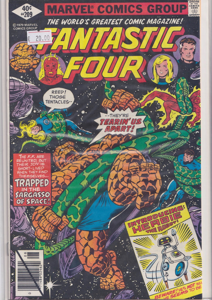 Fantastic Four #207 (1979)  Byrne art begins Fine +