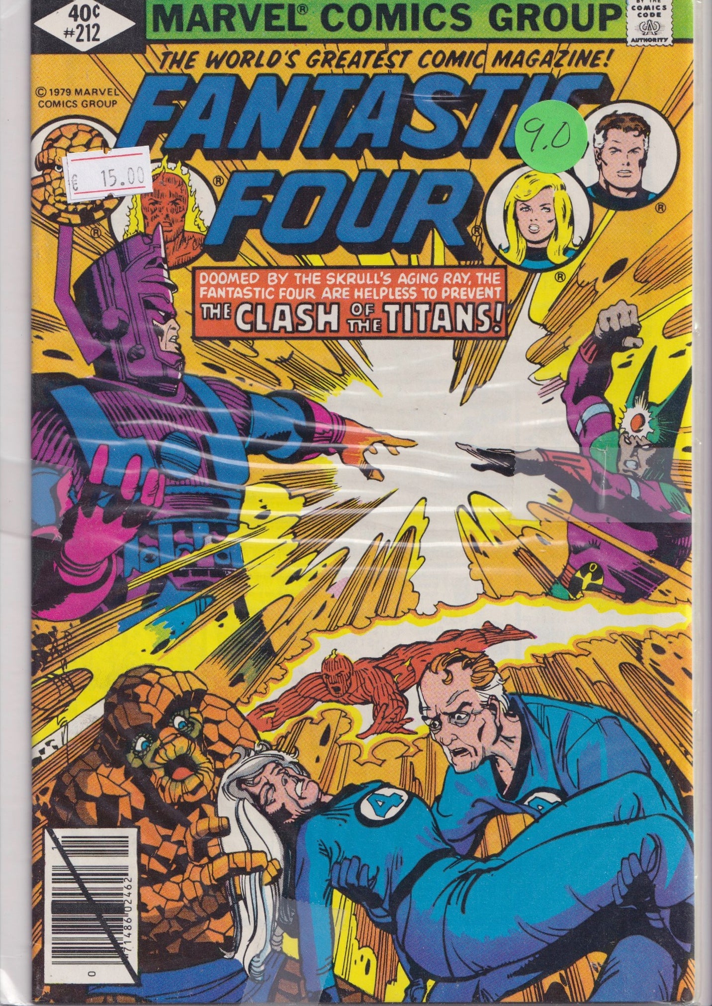 Fantastic Four #212 (1979)  Byrne art Fine +