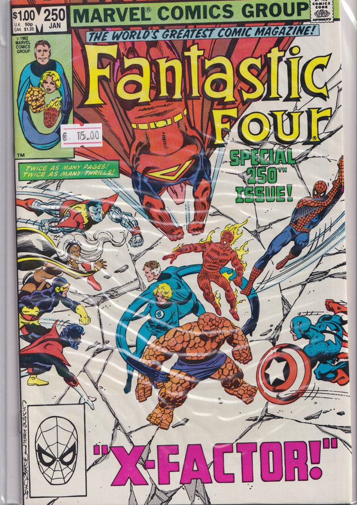 Fantastic Four #250 (1983)  Byrne art very fine