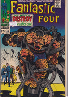 Fantastic Four #68 (1967) Kirby art Very Fine