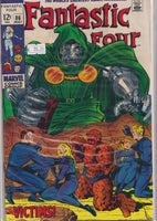 Fantastic Four #86 (1969) Doom Very fine
