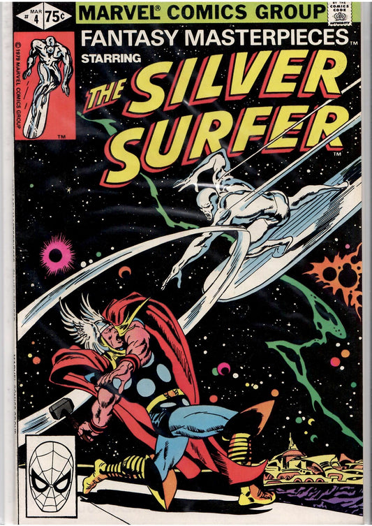 Fantasy Masterpiece #4 (1979) reprint Silver Surfer #4 Classic cover VF