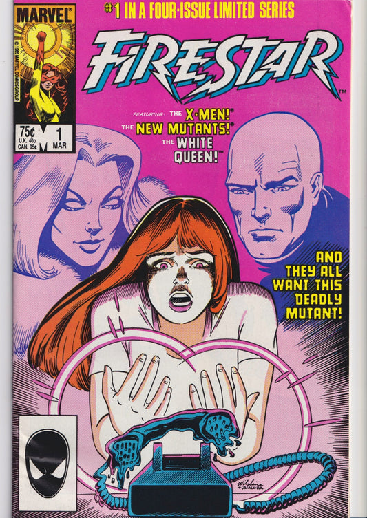 Firestar #1-4 (1986) full set  MCU Very Fine