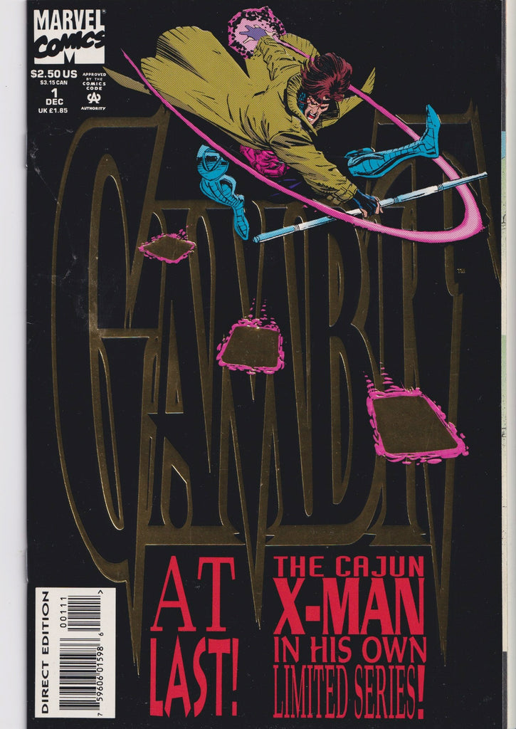 Gambit #1-4 (1994) Full set 1° Mini Serie Very Fine