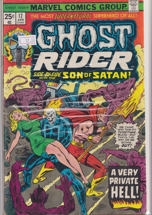 Ghost Rider #17 (1976) Fine-
