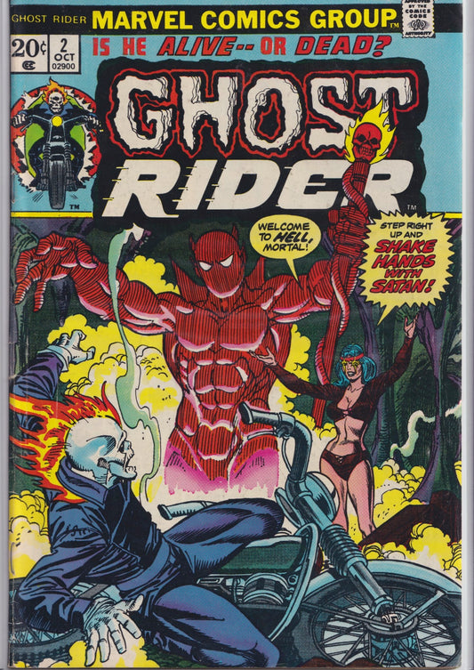 Ghost Rider #2 (1973) Son of Satan Fine