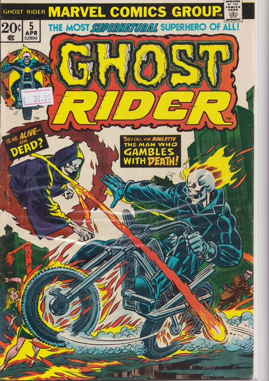 Ghost Rider #5 (1974) Fine