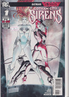 Gotham Sirens #1 (2009)  Harley Quinn + Poison Ivy +Catwoman Fine