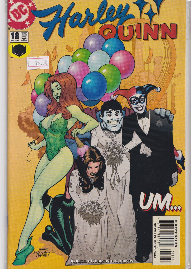 Harley Quinn #18  (2002) Poison Ivy  Very Fine