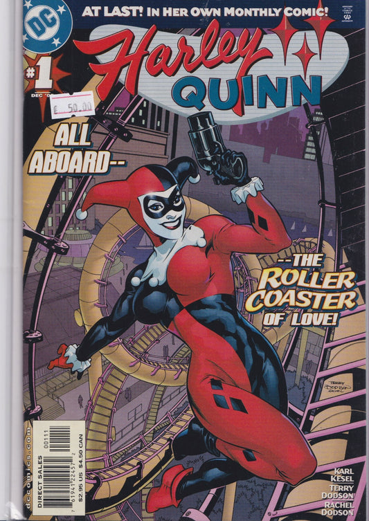 Harley Quinn #1 (2000) 1° on going Very Fine