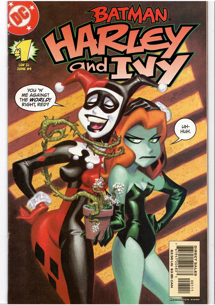 Harley and Ivy# 1-3 (2004) full set Bruce Timm Very Fine