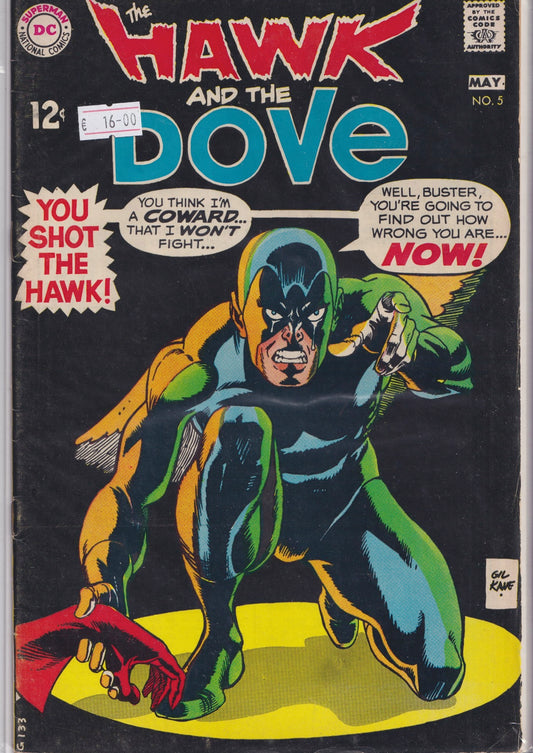 Hawk & the Dove #5 (1969) Fine