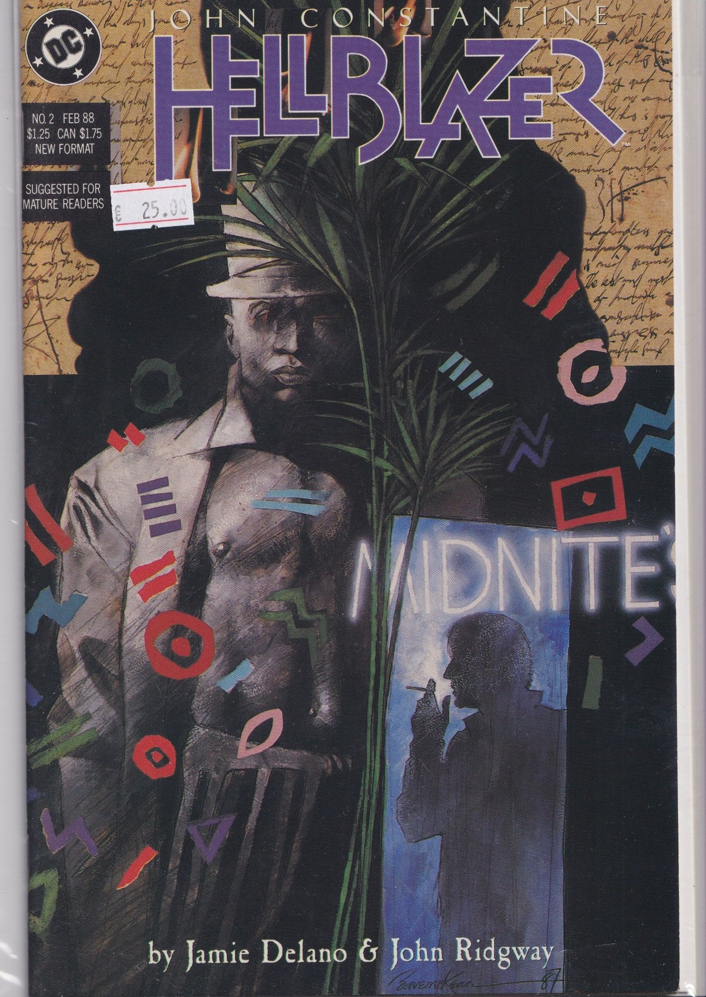 Hellblazer #2 (1988) Very Fine