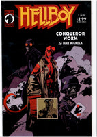 Hellboy: Conqueror Worm #1-4 (2001) Mignola Full set VF