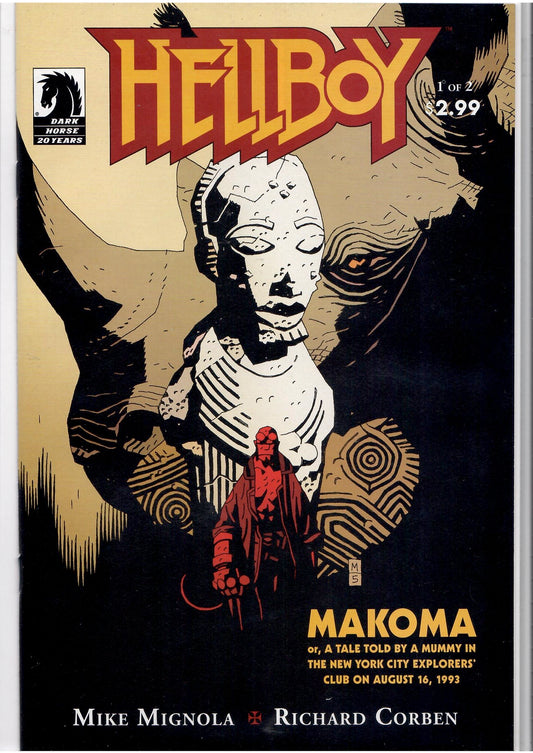 Hellboy Makoma #1,2 (2006) Full set  Mignola+Corben VF