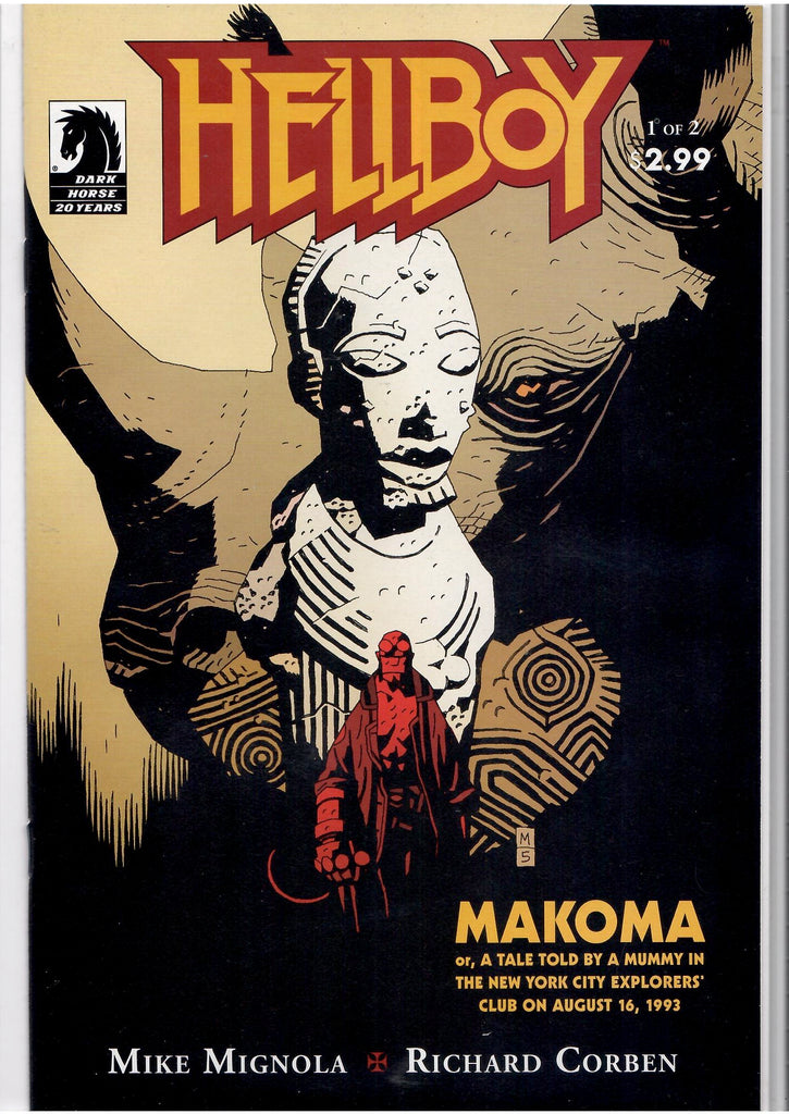 Hellboy Makoma #1,2 (2006) Full set  Mignola+Corben VF