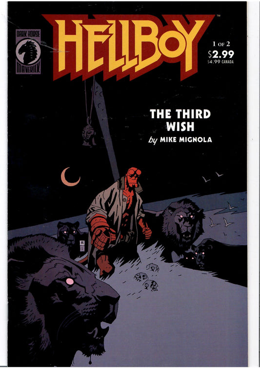 Hellboy: Third Wish #1-2 (2002) Mignola Full set VF