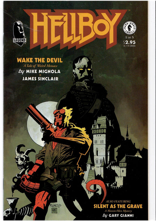 Hellboy: Wake the Devil #1-5 (1996) Mignola Full set VF - French Comics Lovers