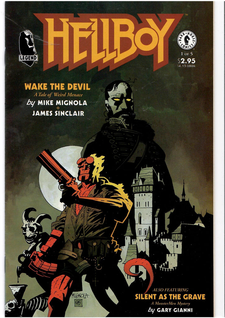 Hellboy: Wake the Devil #1-5 (1996) Mignola Full set VF - French Comics Lovers