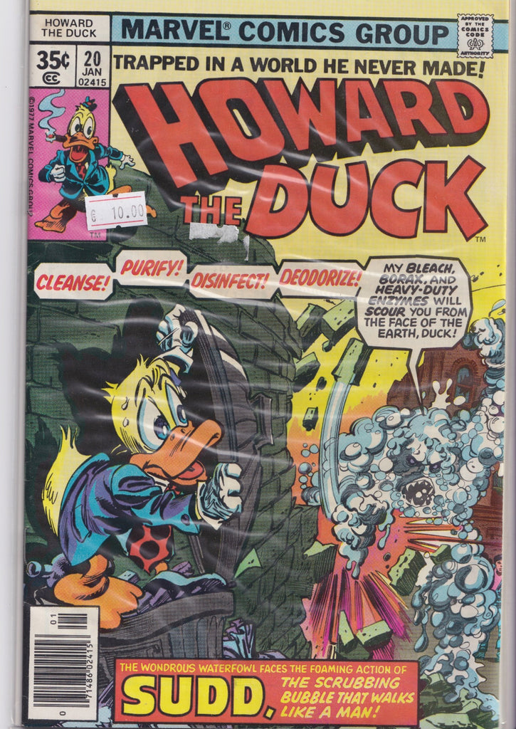 Howard The Duck #20 (1978) Dr Bong Colan art  Very Fine