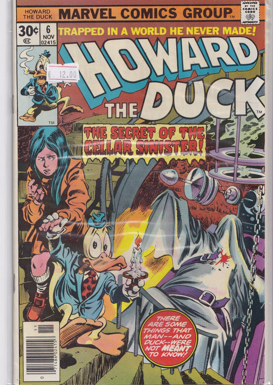 Howard The Duck #6 (1976) Colan art  Very Fine