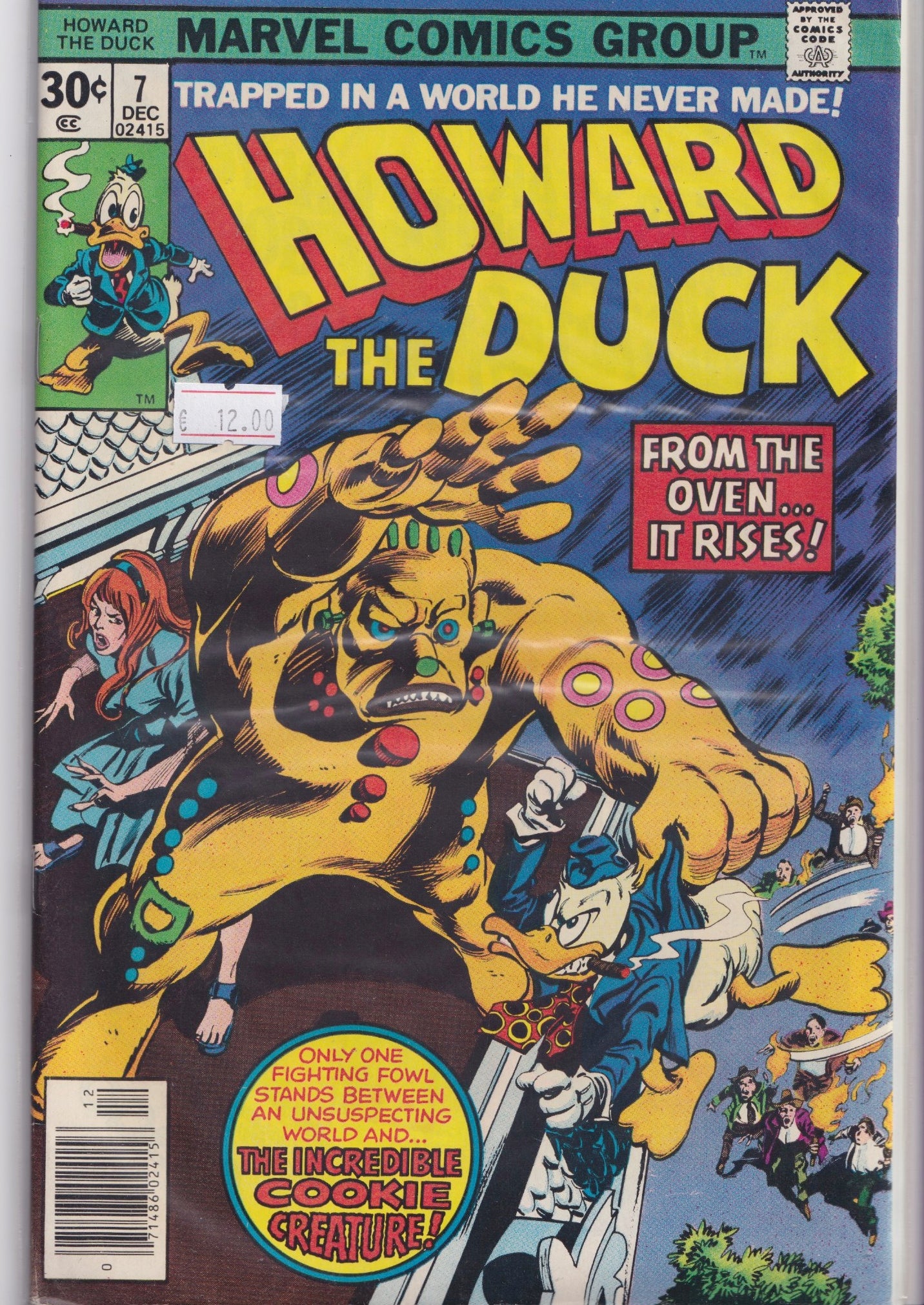 Howard The Duck #7 (1976) Colan art  Very Fine