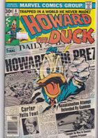 Howard The Duck #8 (1976) Howard for President Colan art  Very Fine