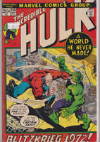 Hulk #155 (1972) Fine