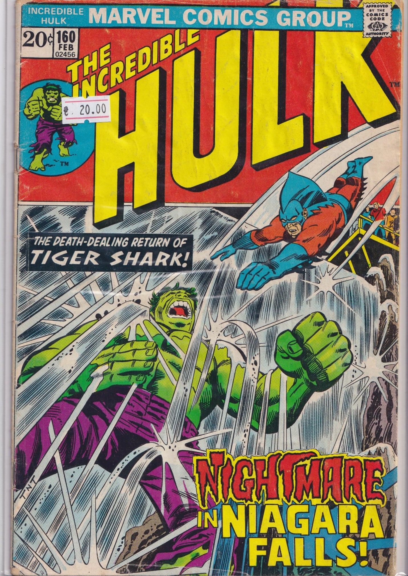 Hulk #160 (1973) VG